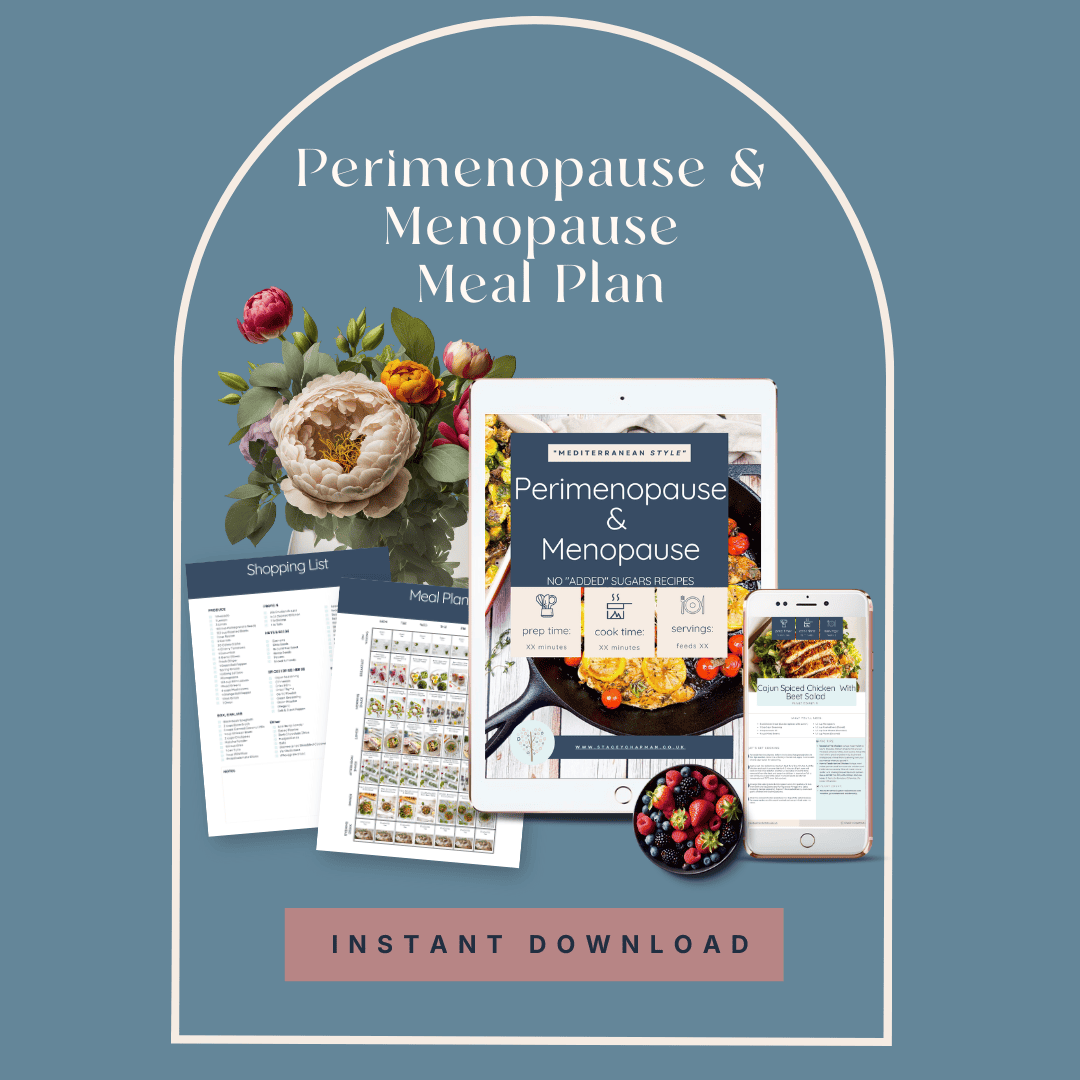 Perimenopause & Menopause Meal Plan – Mediterranean – Stacey Chapman ...